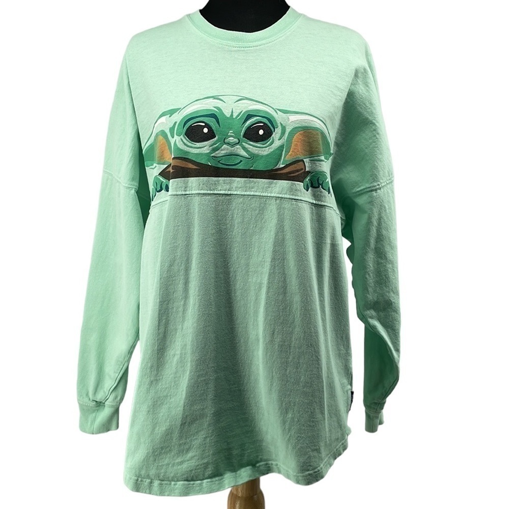 Disney spirit jersey baby yoda the Star Wars Disney parks sz xs